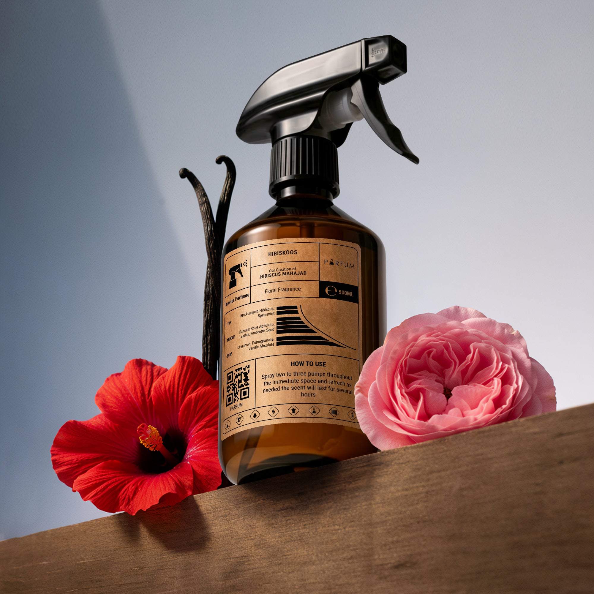 Mayson Criveli's Hibiscus Mahajad Interior Perfume 500ml