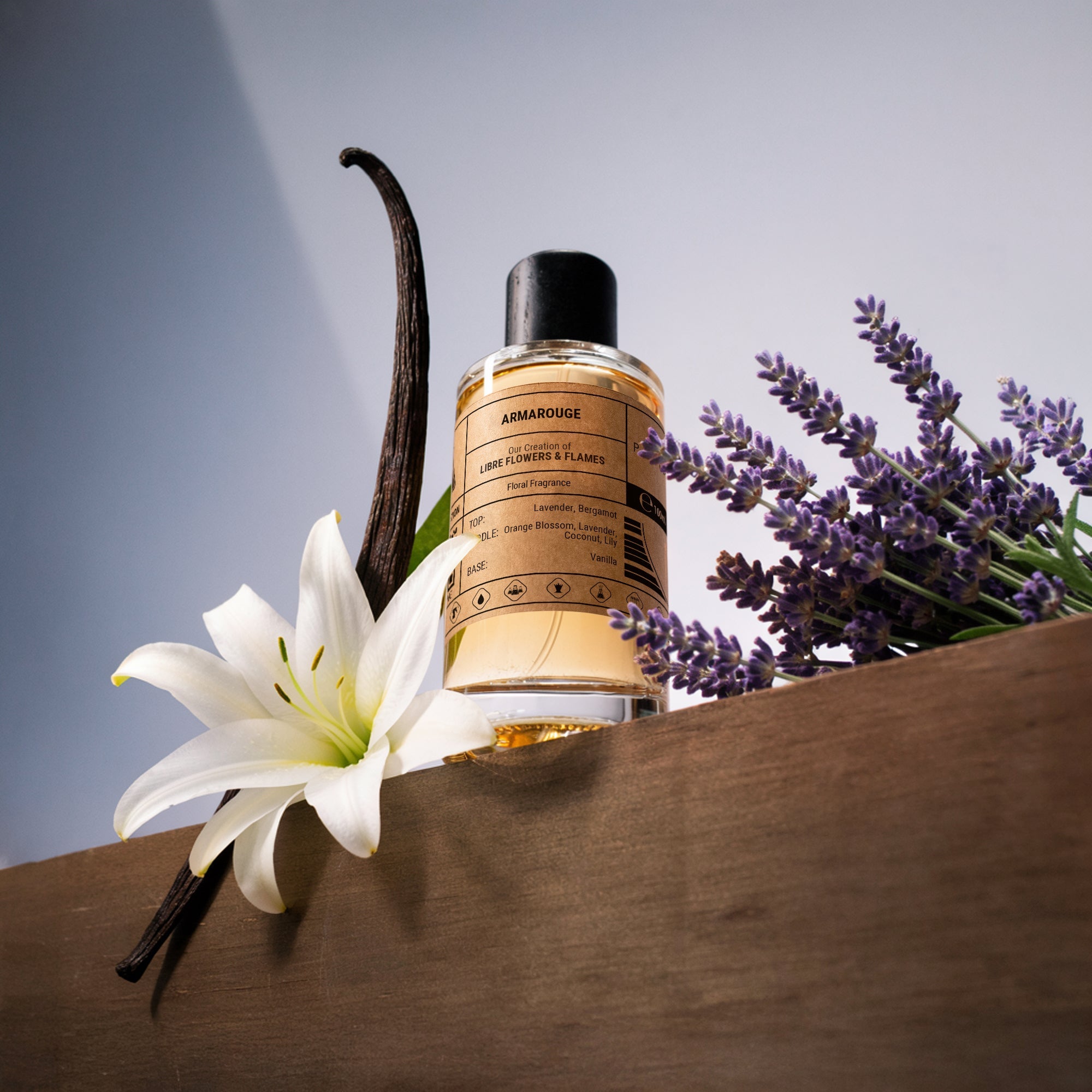 Біздің YSL-дің Libre Flowers & Flames туындымыз