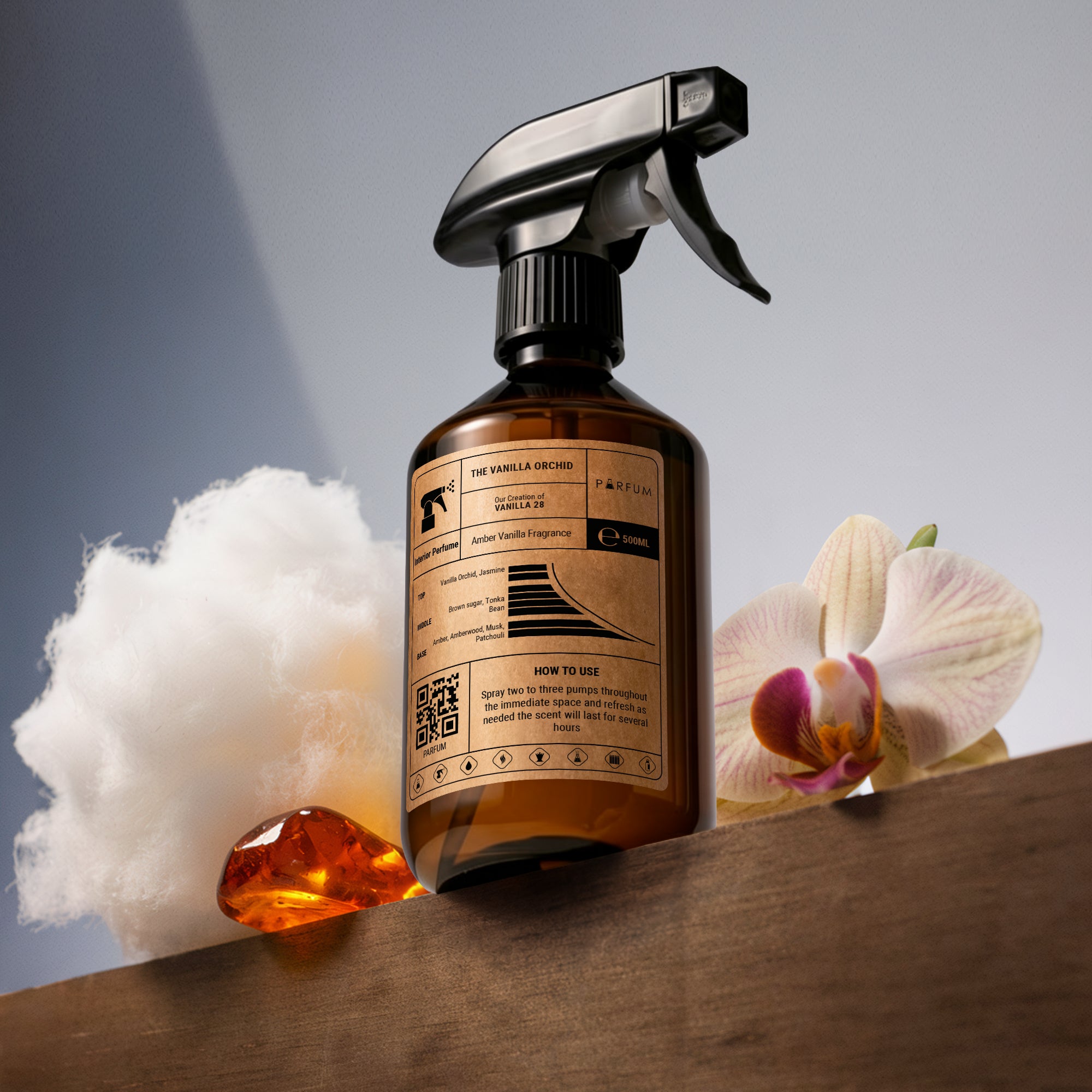 Our Creation of Kayali Fragrances' Vanilla 28 Interior Perfume 500ml